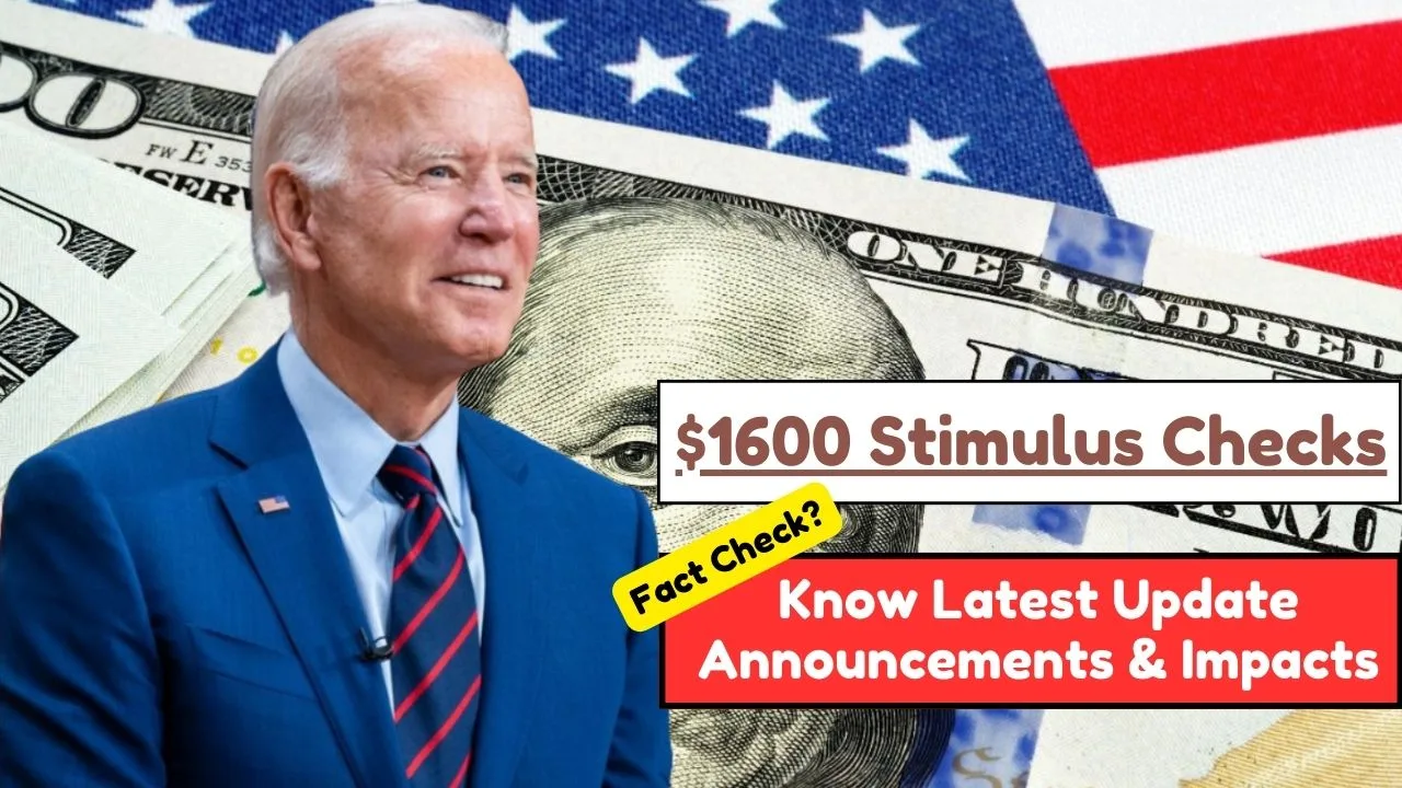 1600 Stimulus Checks