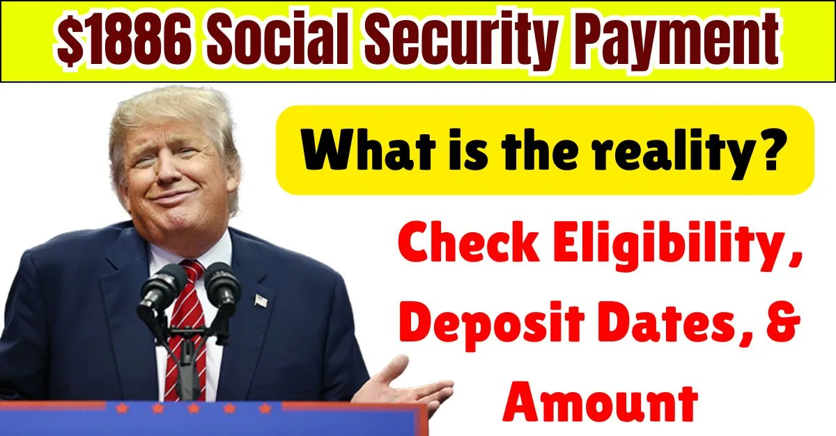 $1886 Social Security Payment