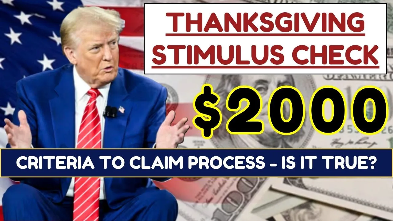 2000 Thanksgiving Stimulus Check