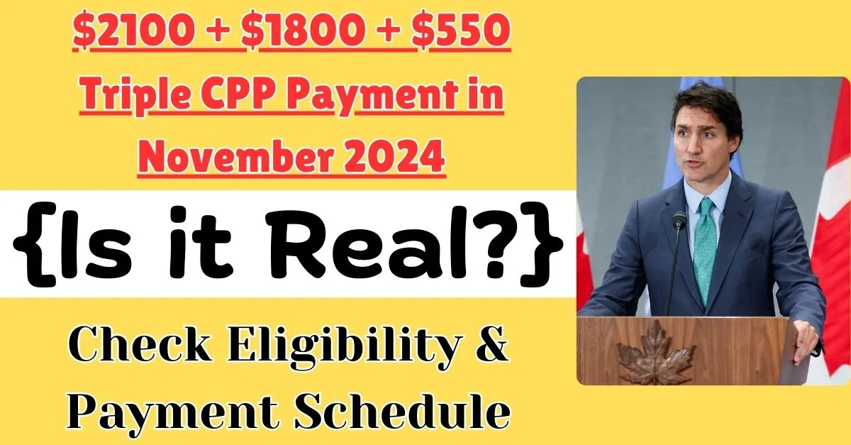 Triple CPP Payment 2024