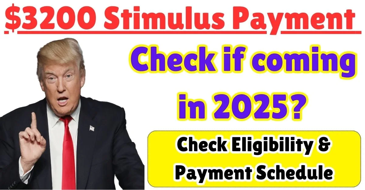 $3200 Stimulus Payment 