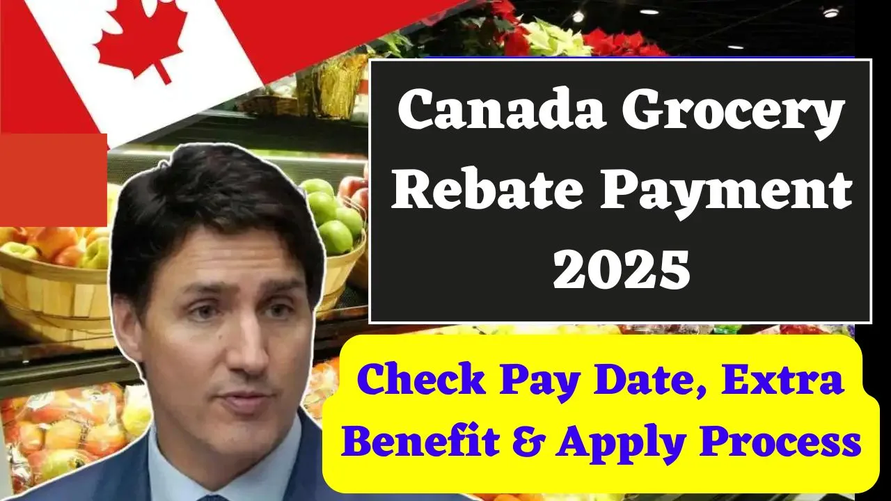 $628 Canada Grocery Rebate Payment 2025