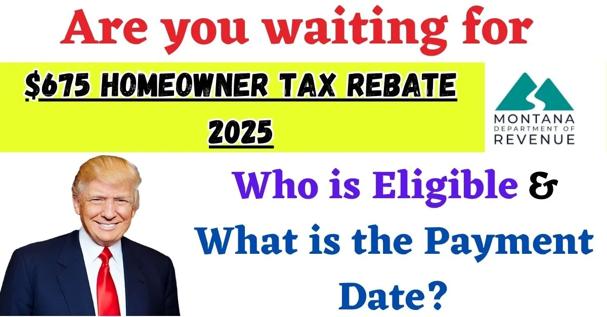 $675 Homeowner Tax Rebate 