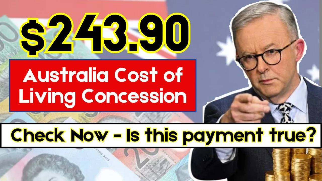 Australia Cost of Living Concession