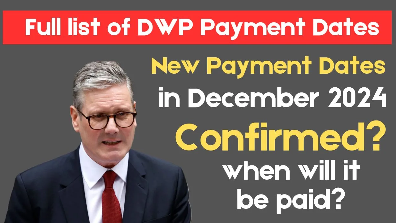 DWP Payment Dates