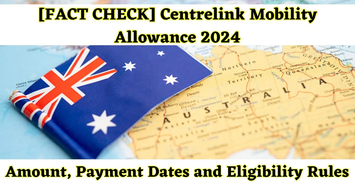 Centrelink Mobility Allowance 2024 