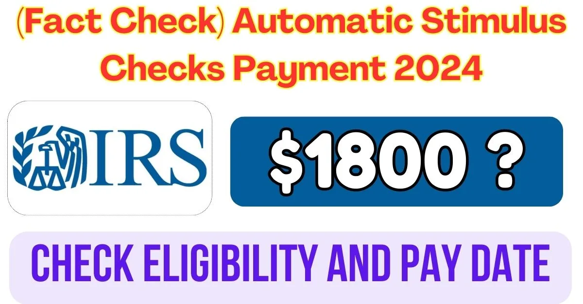 Automatic Stimulus Checks Payment 