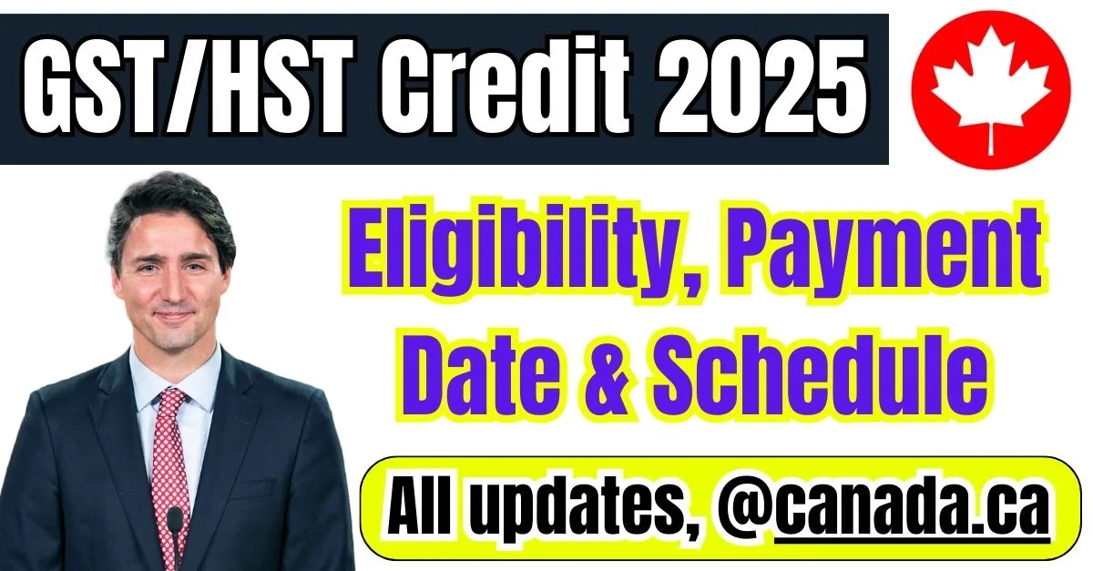 GST/HST Credit 2025