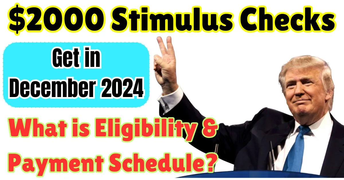 $2000 Stimulus Checks 2024