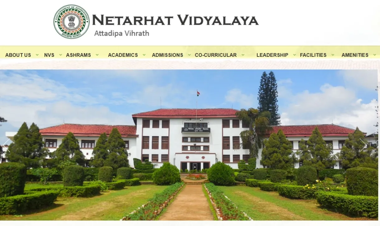 Netarhat School Class 6th Entrance Result 2024