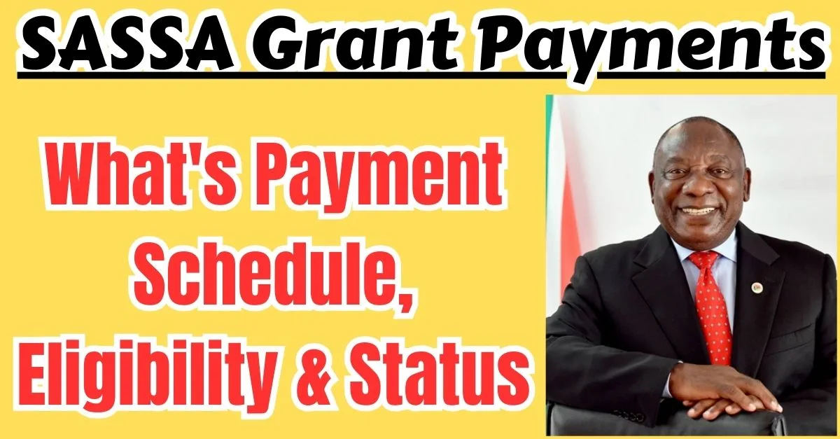 SASSA Grant Payments 