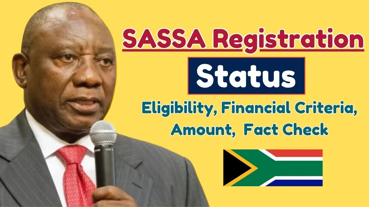 SASSA Registration Status 2024