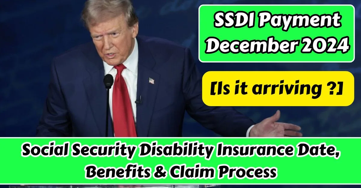 SSDI Payment December 2024