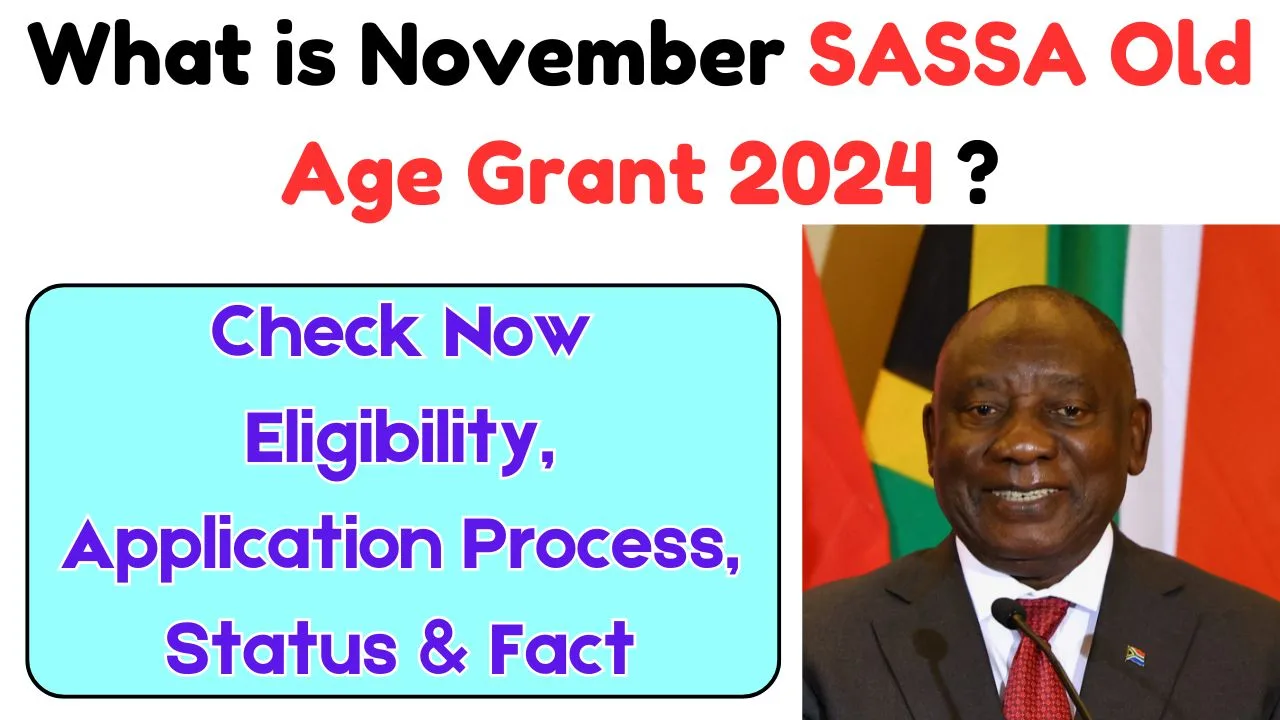 SASSA Old Age Grant 2024 