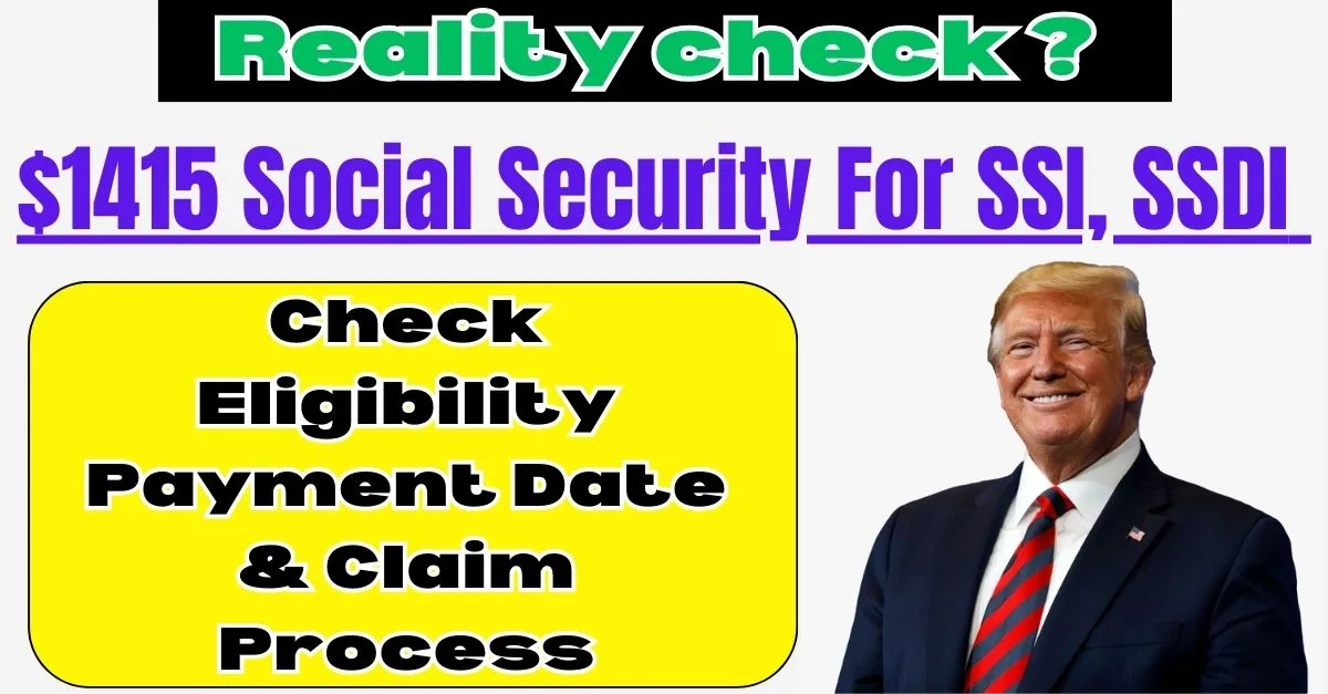 $1415 Social Security 