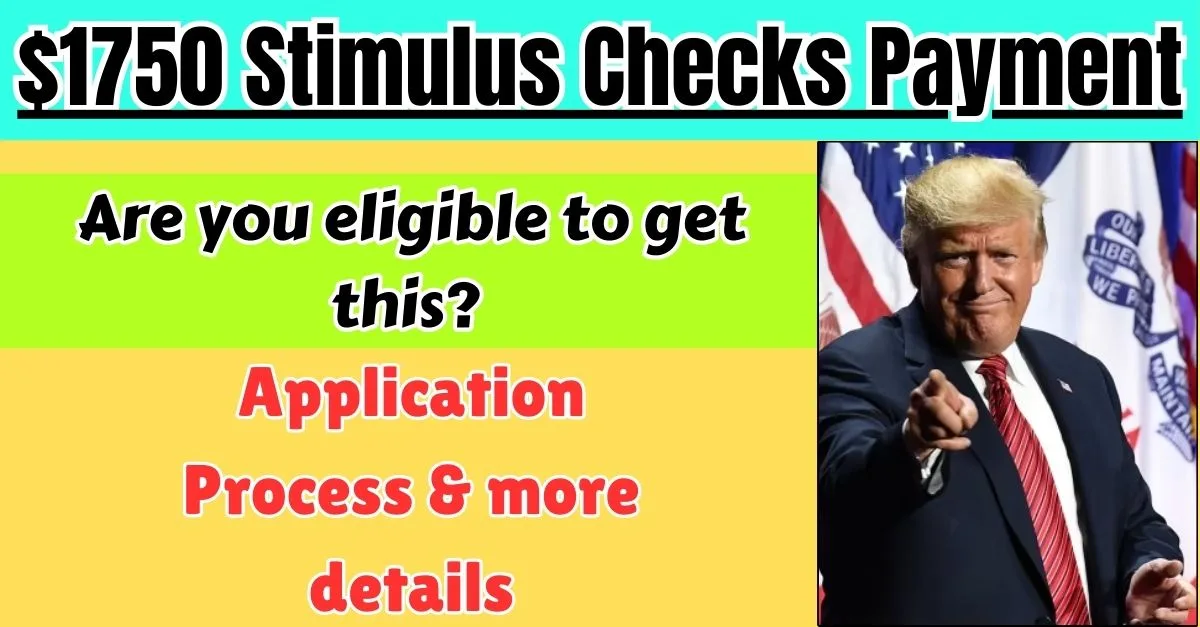 $1750 Stimulus Checks Payment 2025