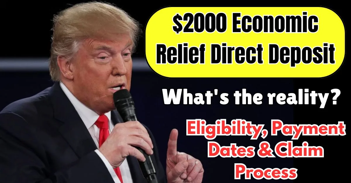 Economic Relief Direct Deposit 