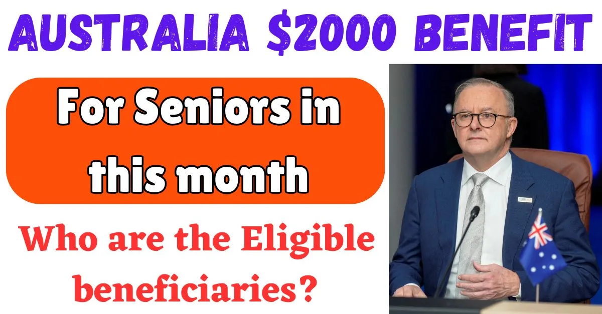 Australia $2000 Benefit for Seniors 