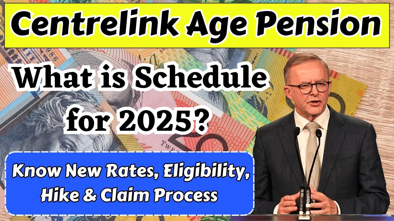 Centrelink Age Pension Schedule 