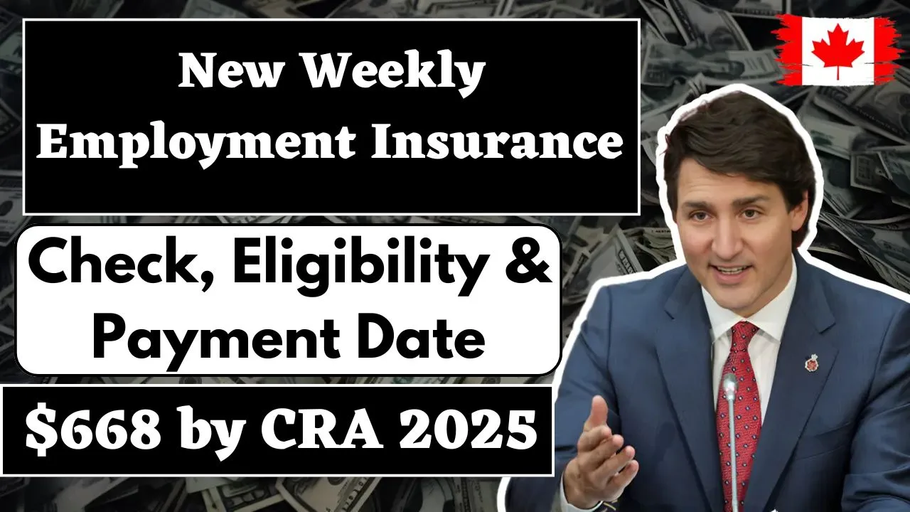 New Weekly Employment Insurance 668 by CRA 2025 min