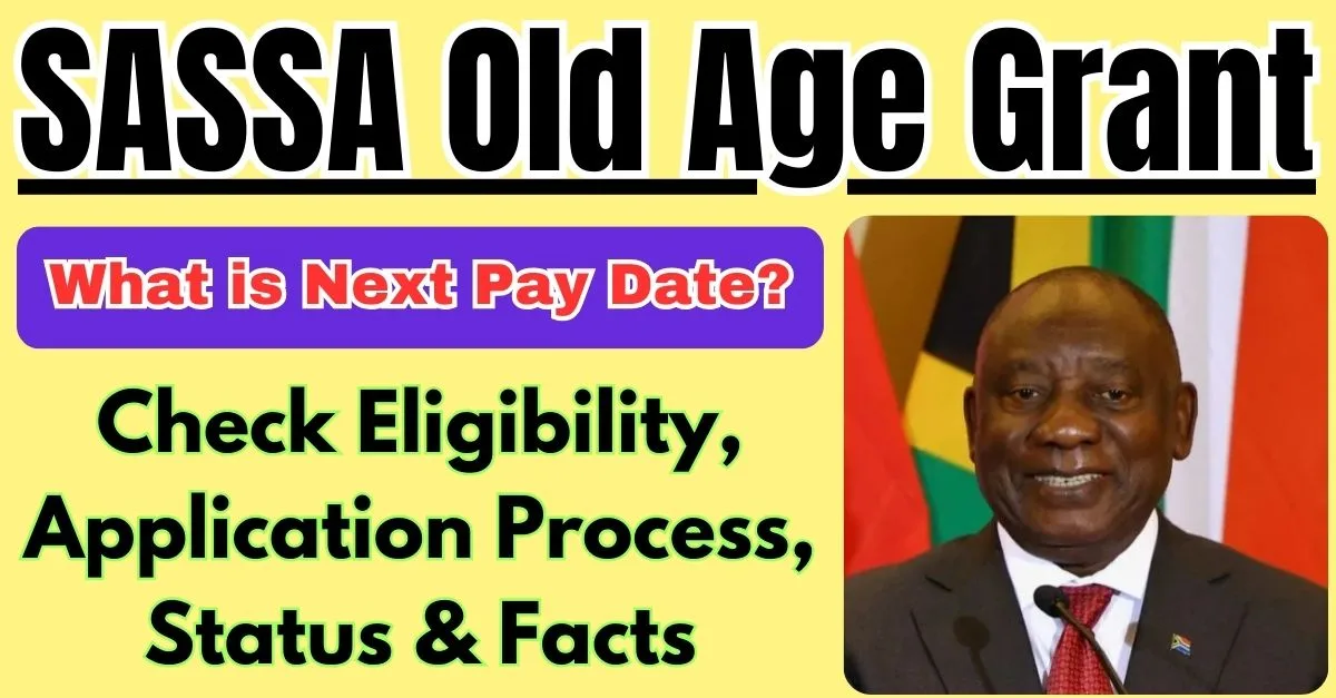 SASSA Old Age Grant 