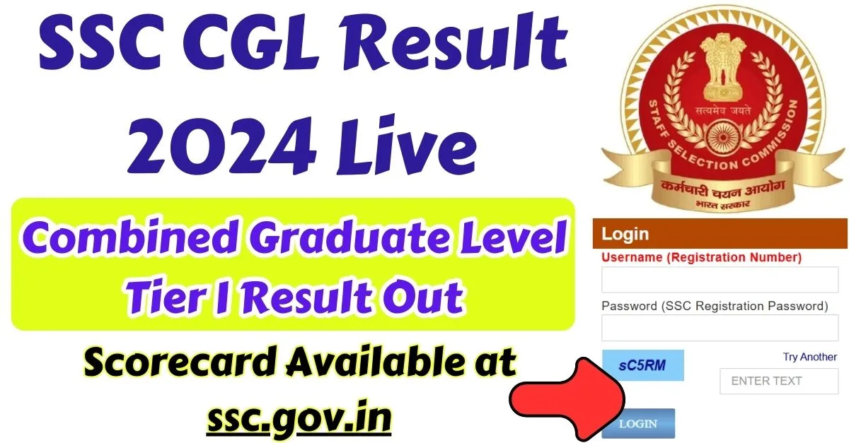 SSC CGL Result 2024 