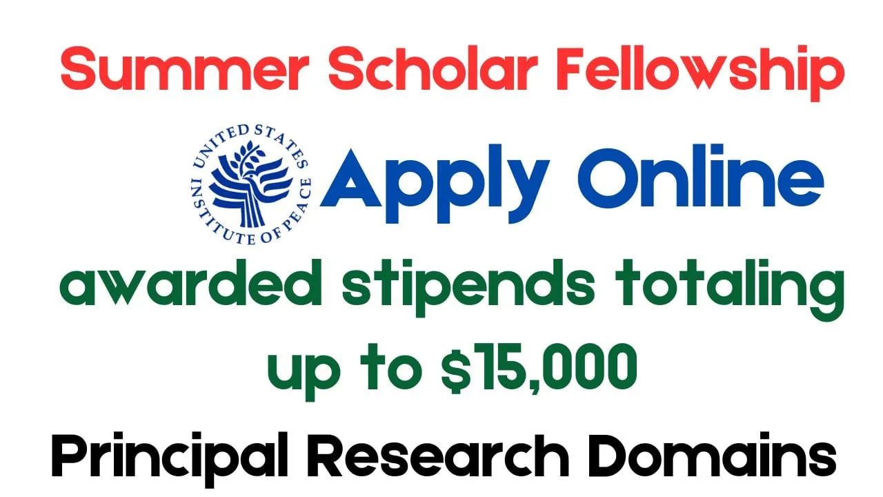 Summer Scholar Fellowship