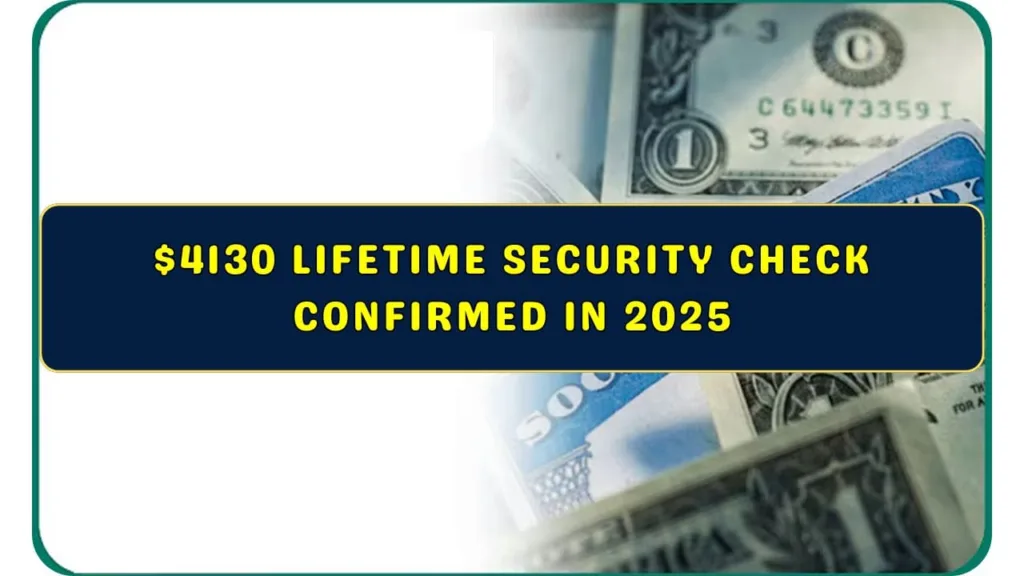 4130 Lifetime Security Check Confirmed in 2025