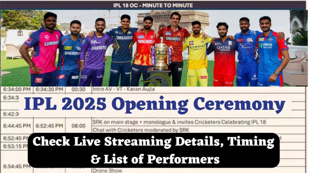 IPL 2025 Opening Ceremony