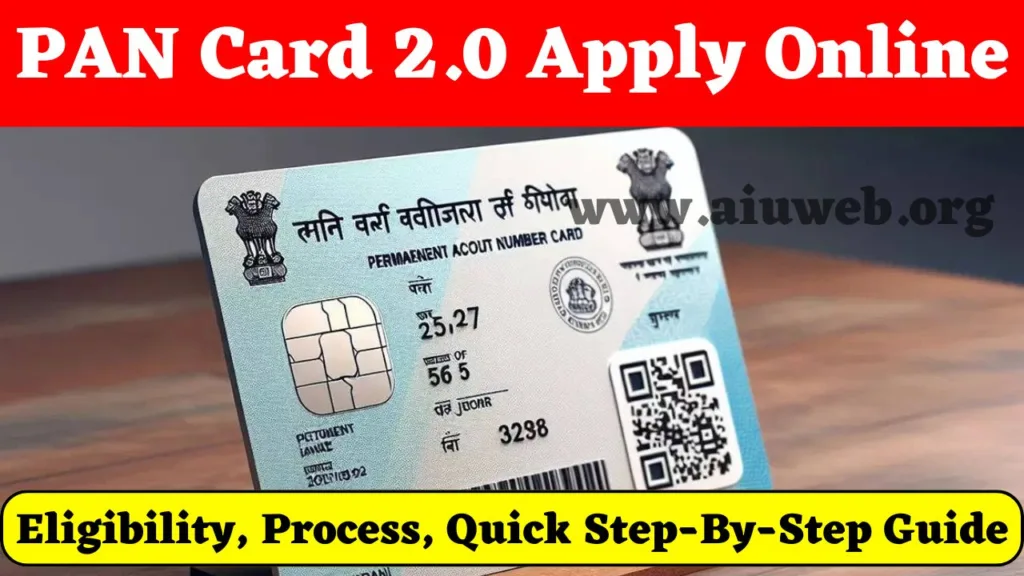 PAN Card 2.0 Apply Online: Eligibility, Process, Quick Step-By-Step ...