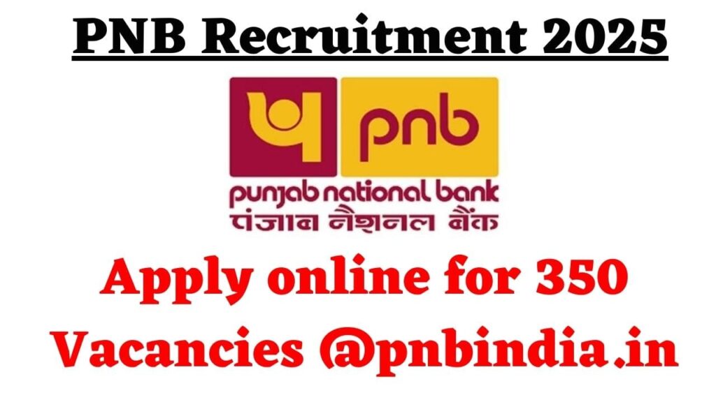 PNB Recruitment 2025