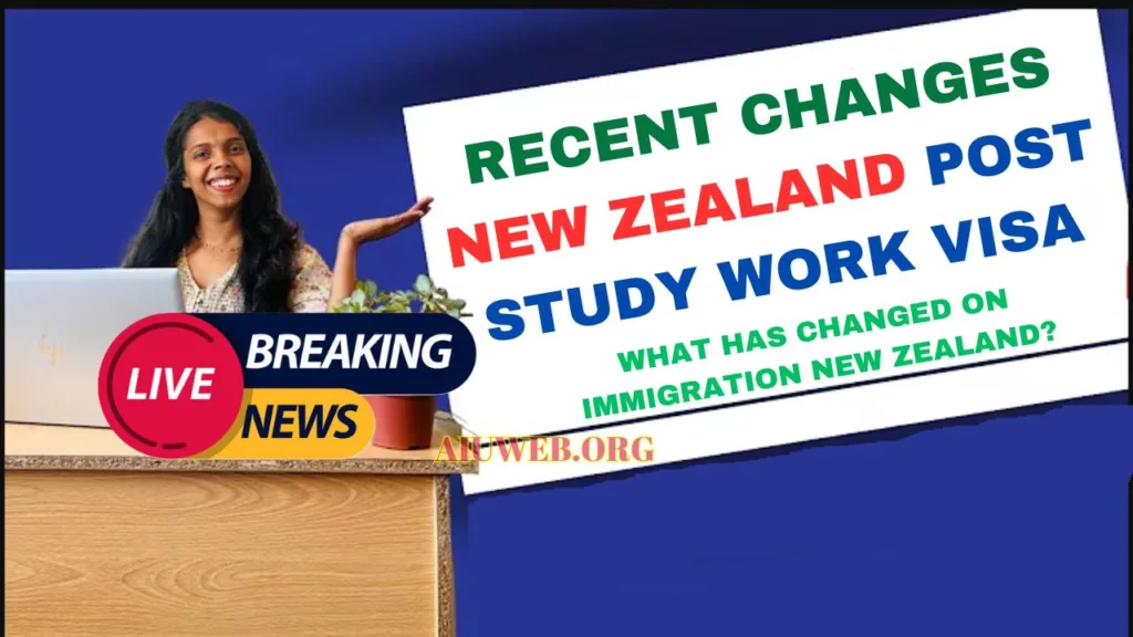 Recent Changes New Zealand Post Study Work Visa