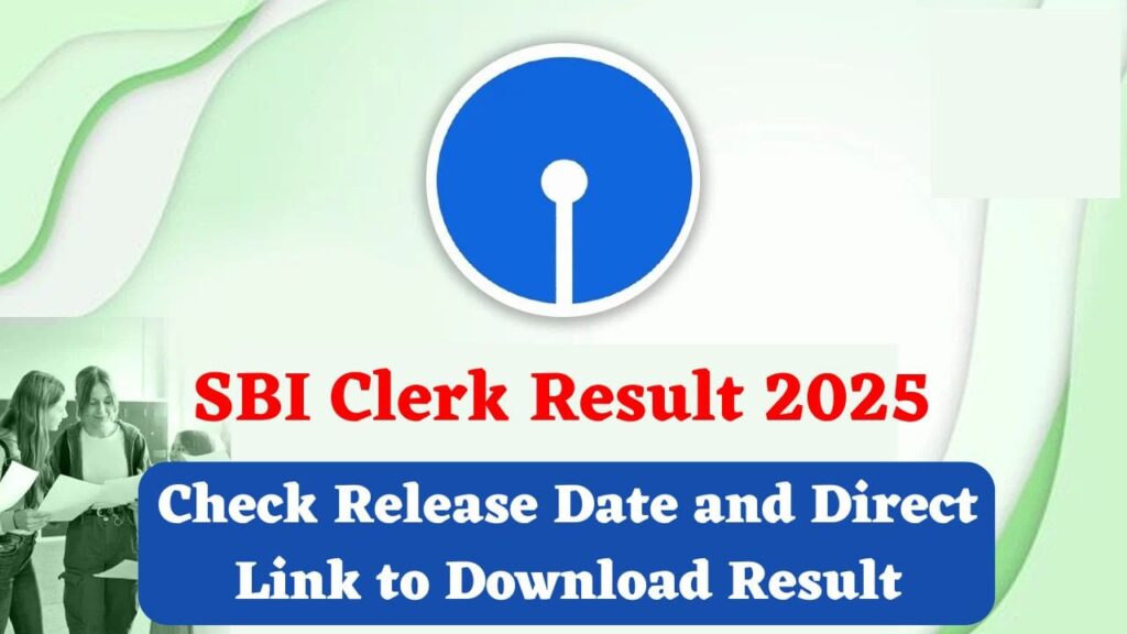 SBI Clerk Result 2025