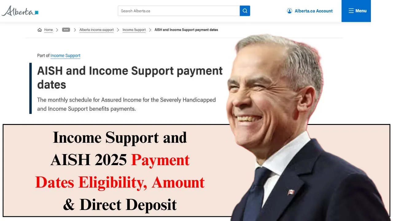 Income Support and AISH 2025 Payment