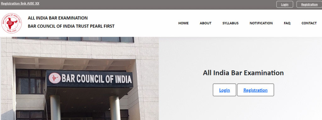 How to apply online for AIBE 20