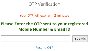 Check Direct Benefits Transfer Status