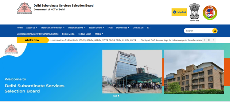 DSSSB Assistant Teacher PRT Recruitment 2025